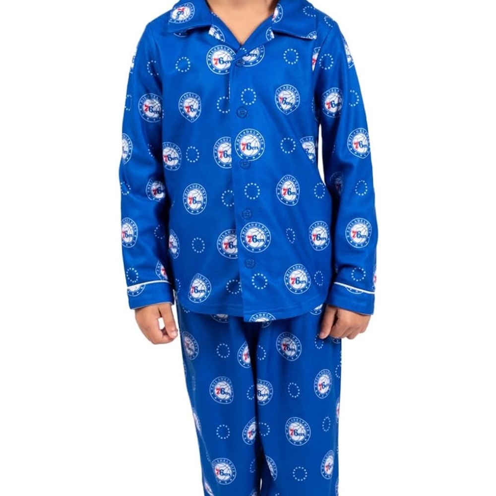 Kids NBA 76ers pajamas size 4
